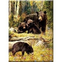 Diamentowa mozaika niedźwiedzie na polanie. NO-1008648 Norimpex
