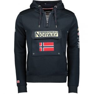 Bluza marki. Geographical. Norway model. Gymclass054-WW2478H kolor. Niebieski. Odzież męska. Sezon: Jesień/Zima