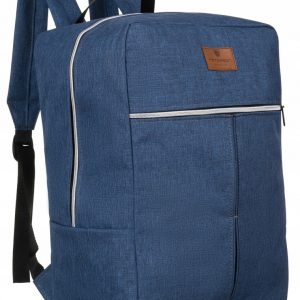Pojemny plecak podróżny z uchwytem na walizkę - Peterson