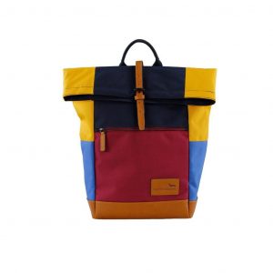 Oryginalny plecak marki. Harmont&Blaine model. H4DPMH370035 kolor. Niebieski. Torby męski. Sezon: Cały rok