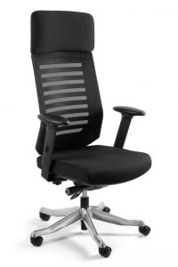 Fotel biurowy, ergonomiczny, Velo, czarny