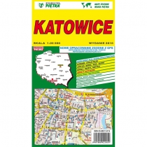 Katowice 1:20 000 plan miasta. PIĘTKA