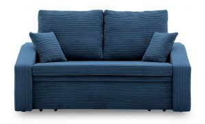 Sofa z funkcją spania, Dorma, 148x86x80 cm, granatowy