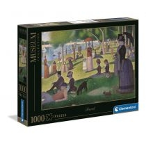 Puzzle 1000 el. Museum. Collection. Seurat, A Sunday. Afternoon. Clementoni