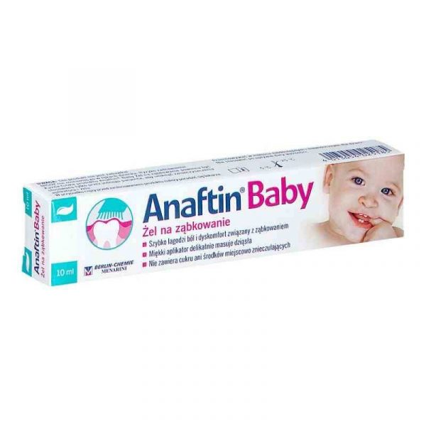 Berlin. Chemie − Anaftin. Baby, żel na ząbkowanie − 10 ml