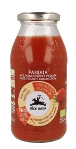 Alce. Nero − Passata, sos pomidorowy. Bio − 500 g[=]