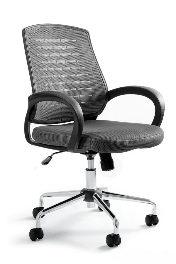 Krzesło biurowe, fotel, Award, szary