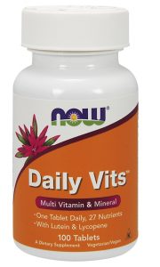 Now - Daily vits witaminy i minerały - 100 tab