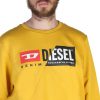 Bluza marki. Diesel model. S-GIRK-CUTY kolor. Zółty. Odzież męska. Sezon: Wiosna/Lato