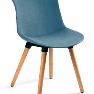 Krzesło do jadalni, salonu, easy mr, kolor jasny niebieski