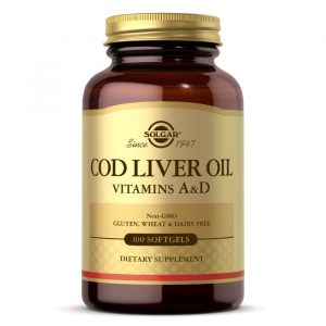 Cod. Liver. Oil - Vitamins. A&D (100 kaps.)
