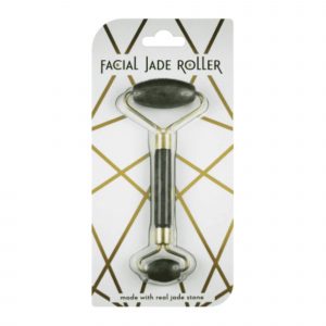 Skincare – Roller jadeitowy do twarzy czarny