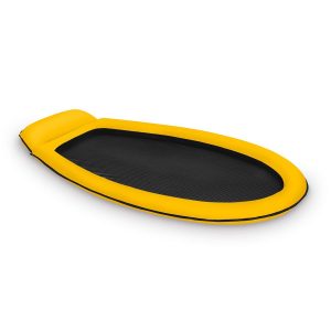 Materac plażowy do pływania z siatką, Intex, 178x94 cm, żółty