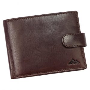 Skórzany męski rozbudowany portfel. EL FORREST RFID