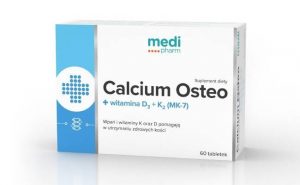 Medi. Pharm − Calcium. Osteo − 60 tabletek