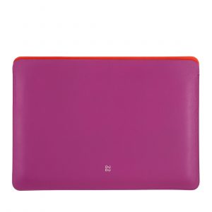 DUDU Etui na laptopa 13 cali z kolorowej skóry, dwukolorowe etui ochronne kompatybilne z komputerem. Mac. Book. Notebook