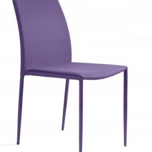 Krzesło do jadalni, salonu, klasyczne, design, fioletowe