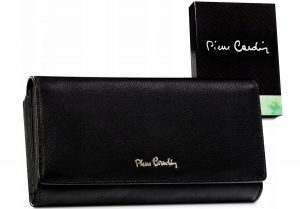 Klasyczny, skórzany portfel damski — Pierre. Cardin