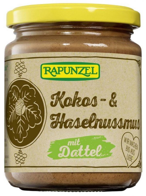 Rapunzel − Krem kokosowo-orzechowy z daktylami. BIO − 250 g[=]