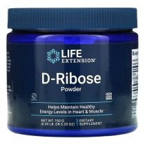 Life. Extension. D-Ribose - D-Ryboza. Suplement diety 150 g[=]