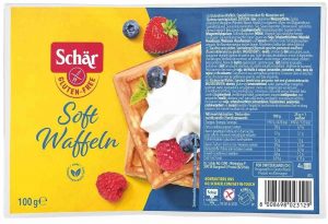 Schar − Soft waffeln, gofry bezgl. − 100 g[=]