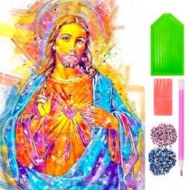 Diamentowa mozaika święte. Jezus malastwo. NO-1007123