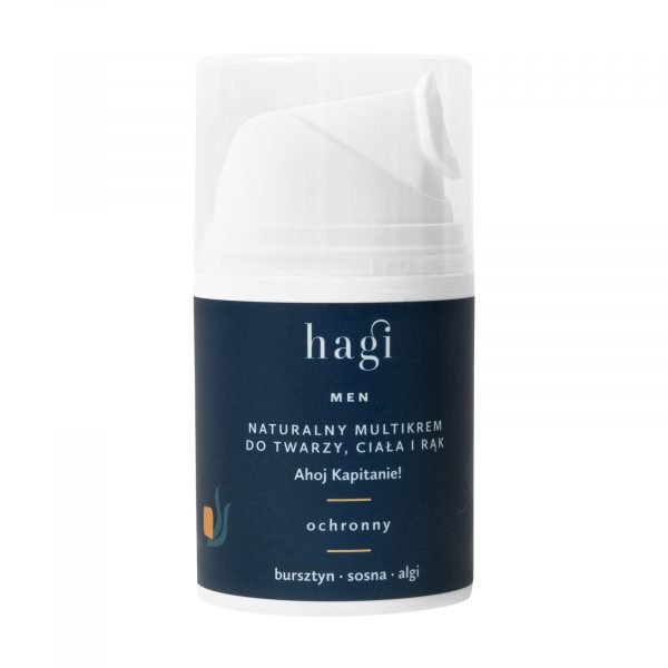 Hagi - NATURALNY MULTIKREM DO TWARZY, CIAŁA I RĄK OCHRONNY AHOJ KAPITANIE 50 ML