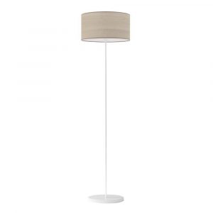 Lampa podłogowa, Werona eco, 40x156 cm, klosz dąb bielony