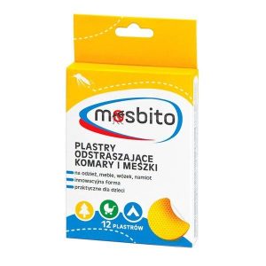 Verco – MOSBITO, plastry odstraszające komary – 12 sztuk