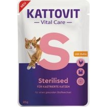 Kattovit. Vital care sterilised karma mokra dla kotów 85 g[=]