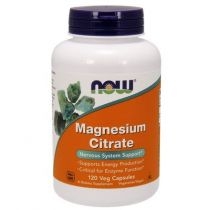 Now. Foods. Magnesium. Citrate - Magnez. Suplement diety 120 kaps.
