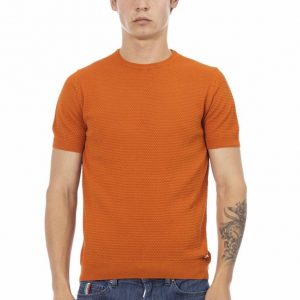 Swetry marki. Baldinini. Trend model 6061_ROVIGO kolor. Pomarańczowy. Odzież męska. Sezon: