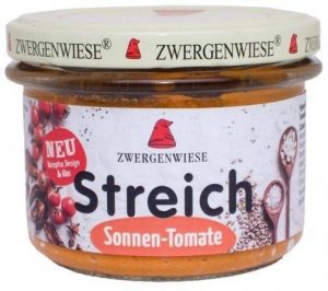 Zwergenwiese − Pasta słonecznikowa z suszonymi pomidorami − 180 g[=]