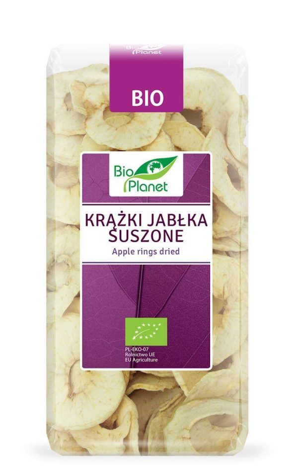 Bio. Planet − Krążki jabłka suszone. BIO − 100 g[=]