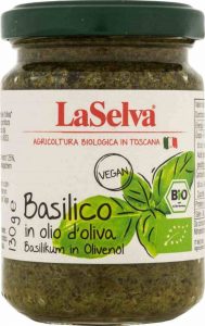Bazylia w oliwie z oliwek. BIO 130 g[=]