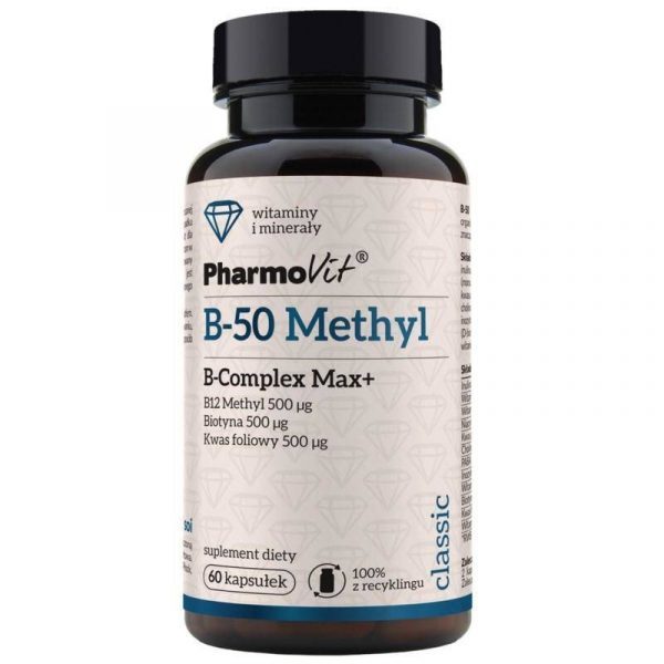 Pharmovit. B-50 methyl. B-Complex 60 kaps