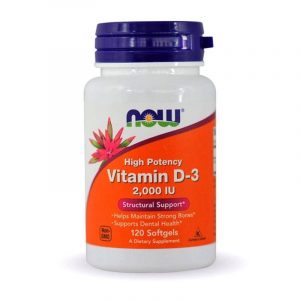 Now - Vitamin. D3 2000IU - 120 kaps