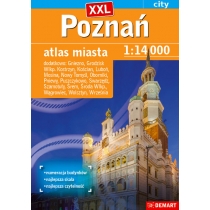 Atlas miasta i okolic. Poznań +17 XXL 1:15 000