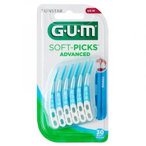 Sunstar – GUM Soft-Picks. Advanced, małe szczoteczki międzyzębowe – 30 sztuk