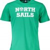 NORTH SAILS T-SHIRT MĘSKI Z KRÓTKIM RĘKAWEM ZIELONY