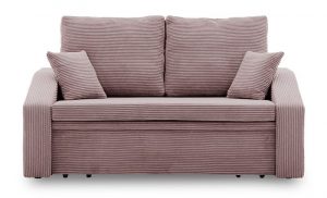 Sofa z funkcją spania, Dorma, 148x86x80 cm, różowy