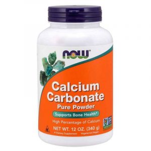 Now. Foods − Calcium. Carbonate, węglan wapnia − 340 g[=]
