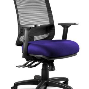 Fotel ergonomiczny, biurowy, Saga. Plus. M, navyblue