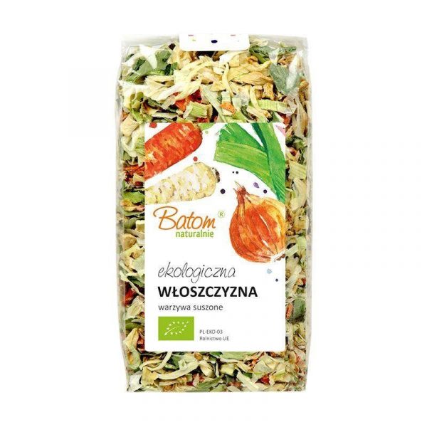 Batom − Włoszczyzna, warzywa suszone. BIO − 150 g[=]