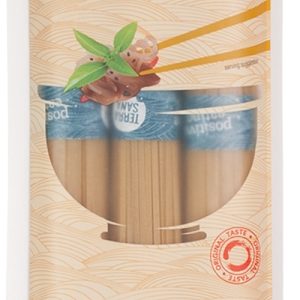 Terrasana − Makaron ryżowy razowy typu noodle bezglutenowy. BIO − 250 g[=]