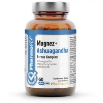 Pharmovit. Magnez + Ashwagandha. Suplement diety 60 kaps.