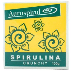 Aurospirul. Spirulina. Crunchy 100 G oczyszcza