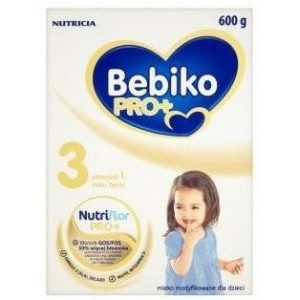 Bebiko. Pro+ 3 − Mleko następne powyżej 1.roku życia − 600g