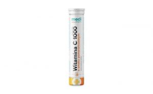 Medi. Pharm − Witamina. C 1000 mg o smaku pomarańczowym − 20 Tab.