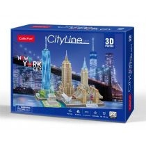 Puzzle 3D 123 el. City. Line. New. York. City. Cubic. Fun